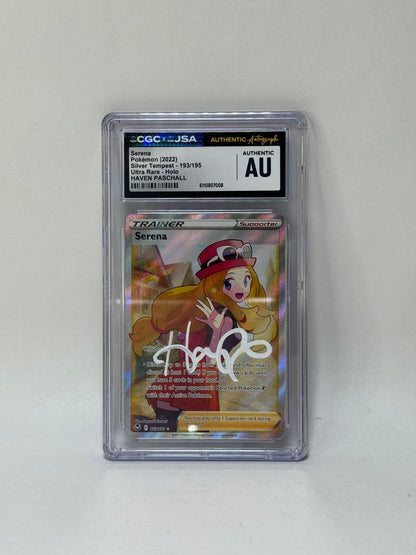CGC x JSA - Serena - 193/195 - Signed by Haven Paschall