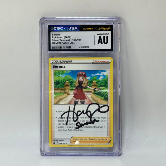 CGC x JSA - Serena - 164/195 - Signed by Haven Paschall