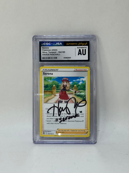 CGC x JSA - Serena - 164/195 - Signed by Haven Paschall