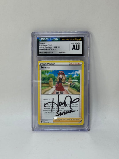 CGC x JSA - Serena - 164/195 - Signed by Haven Paschall