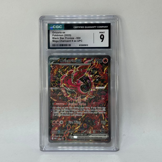 CGC - Oricorio EX - 024 Black Star Promo - MINT 9