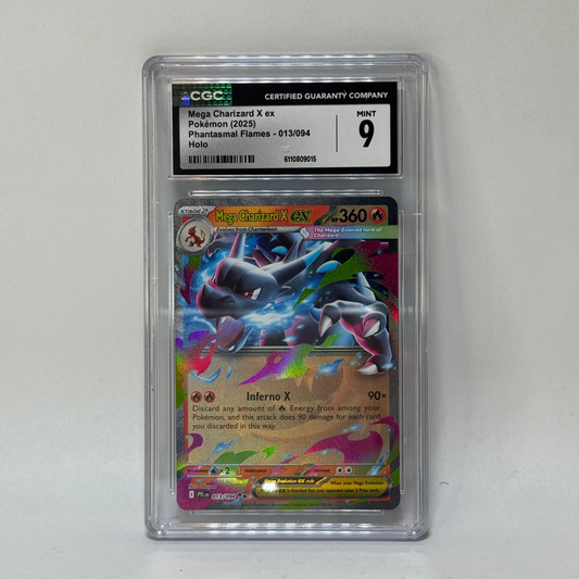 CGC - Mega Charizard X EX - 013/094 - MINT 9