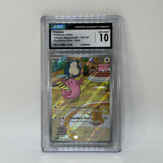 CGC - Chansey - 187/167 - GEM MINT 10