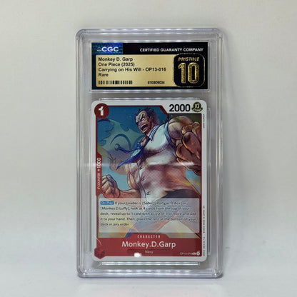 CGC - Monkey D. Garp - OP13-016 - PRISTINE 10